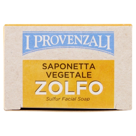 I Provenzali Saponetta Vegetale Zolfo Purificante 100 g